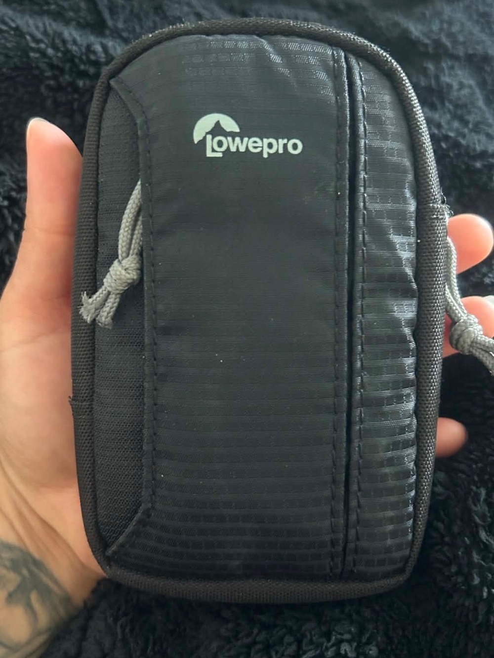 Compact Black Camera/Phone Case